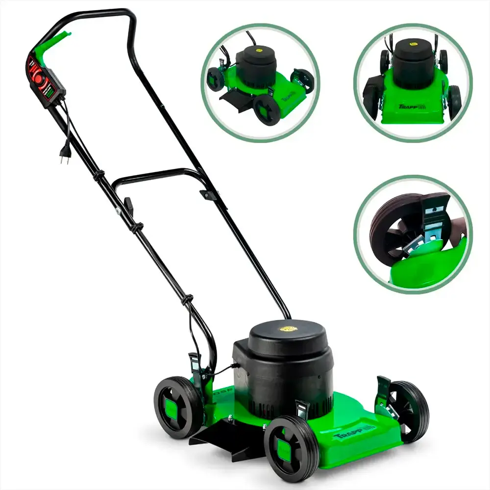 Cortador de grama elétrico 1,5 CV 1800W SL-350 Trapp 220 V — fotografia 3
