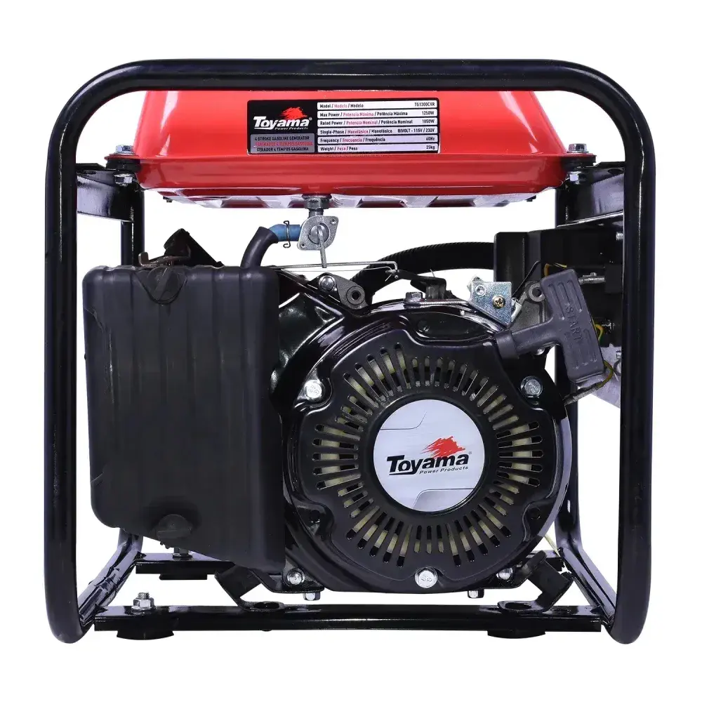 Gerador a gasolina TG1300CXR 1250W bivolt 5,5L Toyama — fotografia 9