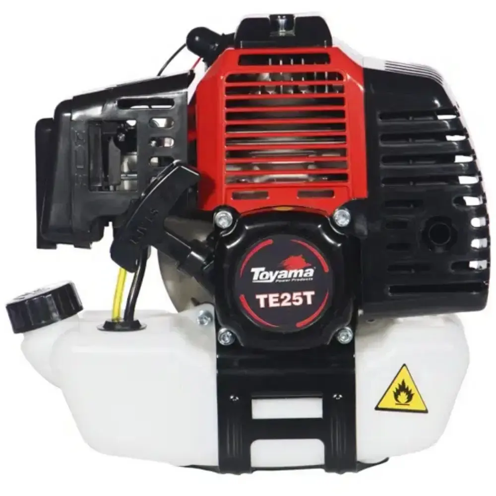 Motor a gasolina 2T 2,5HP partida manual TE25T Toyama — fotografia 2