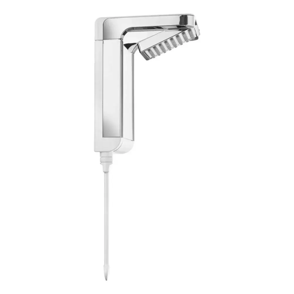 Chuveiro acqua star ultra branco cromado 7800W 220V lorenzetti Lorenzetti Duchas — fotografia 2