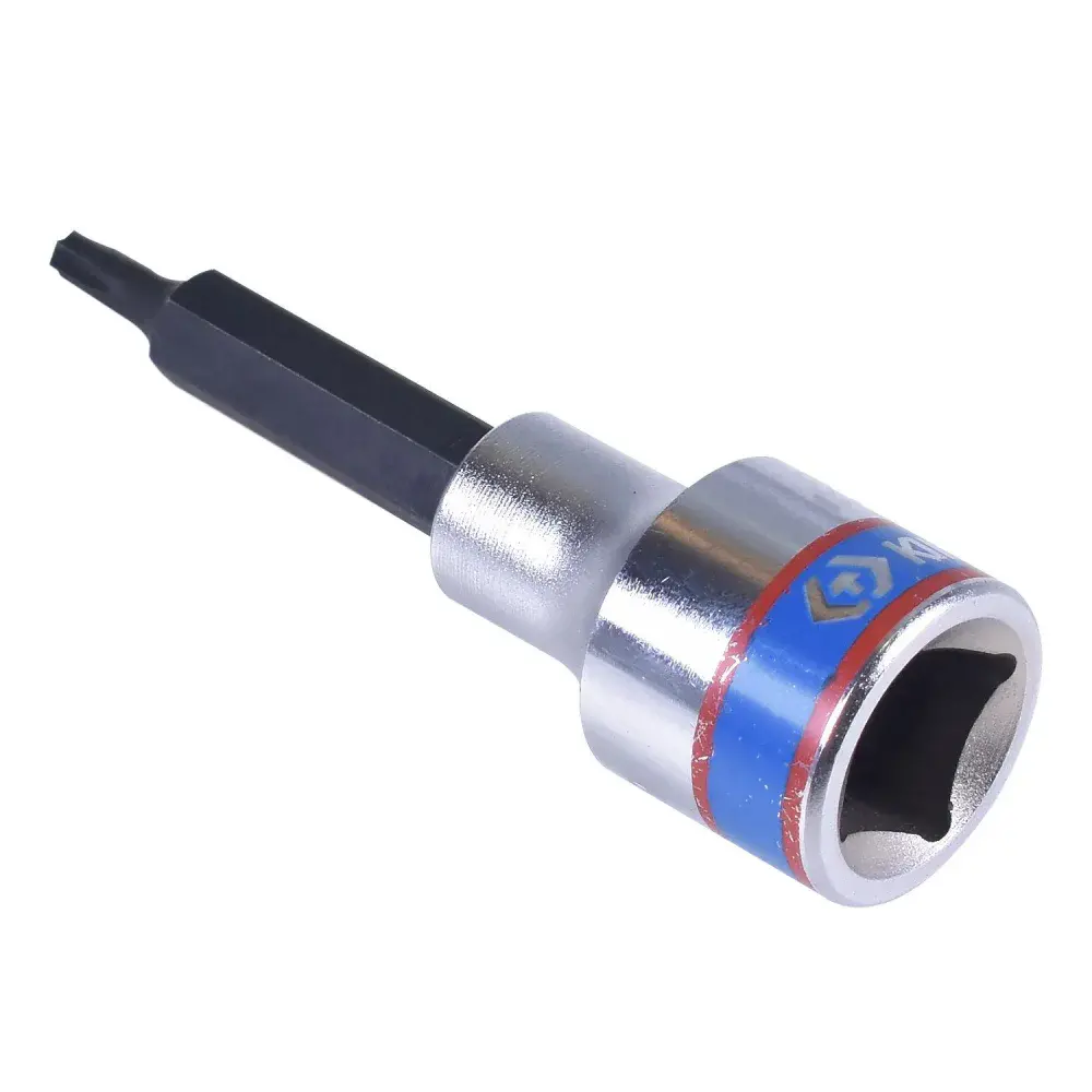 Chave soquete hexalobular t 20 longa macho enc. 1/2 king tony 403320 — fotografia 7