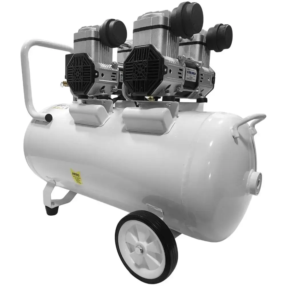 Compressor portátil isento 10 pés 2HP 50L com kit 5 peças evald tractor Compbrasil 110 V — fotografia 6
