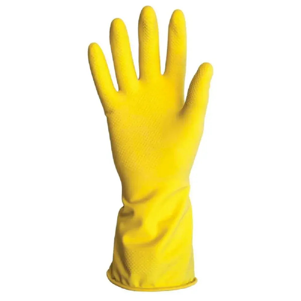 Luva látex light tamanho pequeno amarelo Kalipso