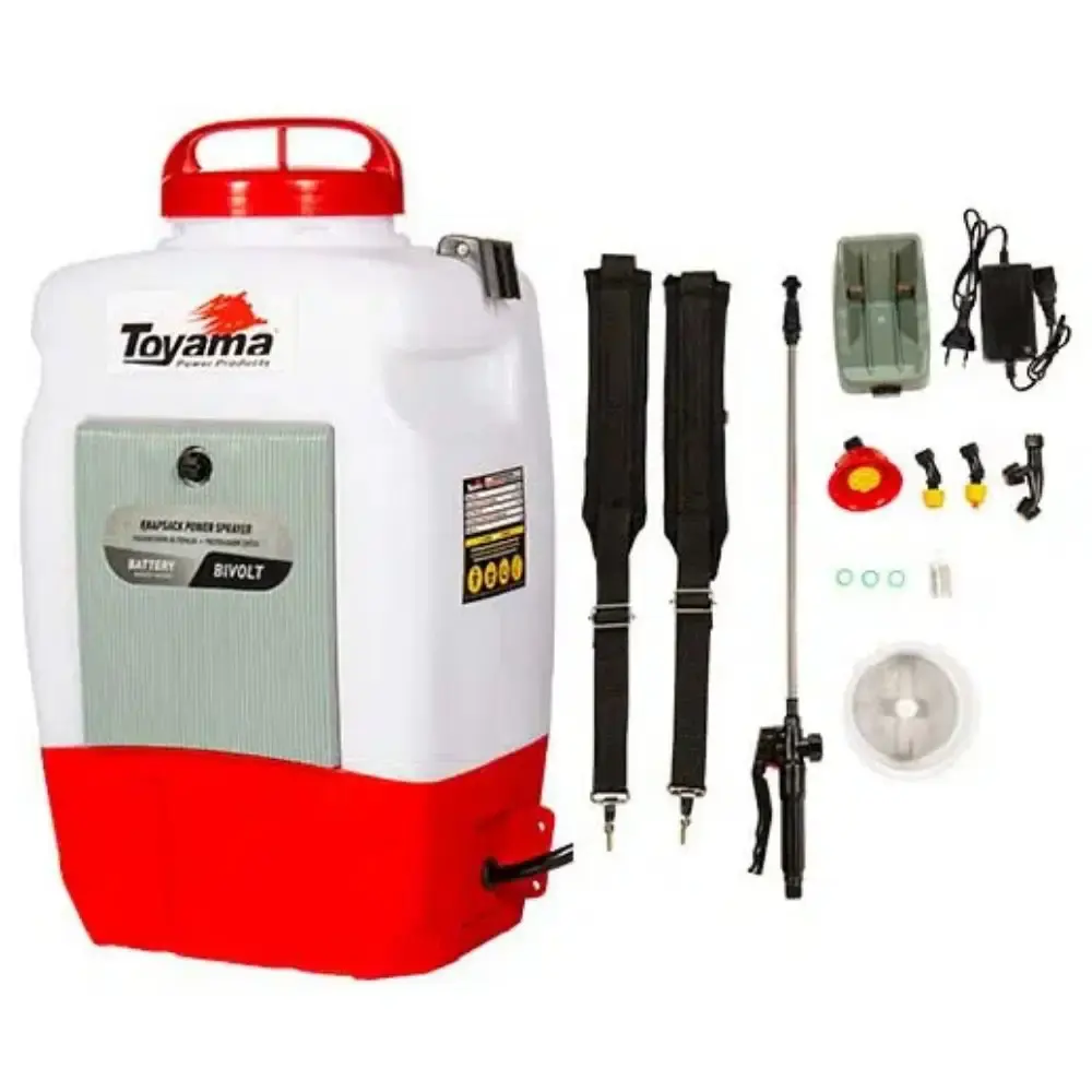 Pulverizador costal a bateria 16 litros TEBS16B Toyama — fotografia 5