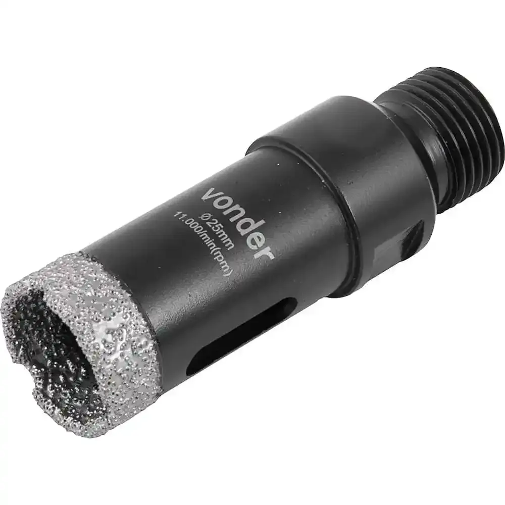 Serra copo diamantada 25MM para esmerilhadeira Vonder — fotografia de referência