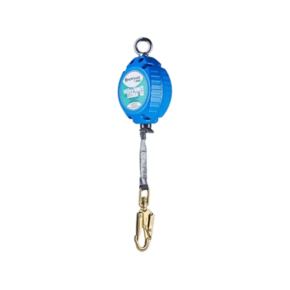 Trava queda em aço inox galvanizado azul 6M Hercules