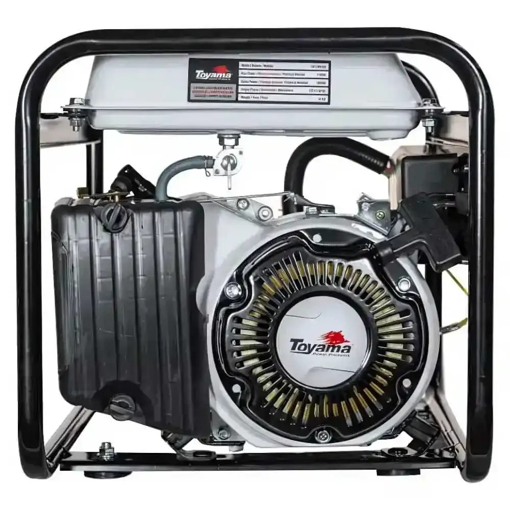 Gerador gasolina 1 KVA monofásico com carregador de bateria TG1200CXH Toyama 220 V — fotografia 4