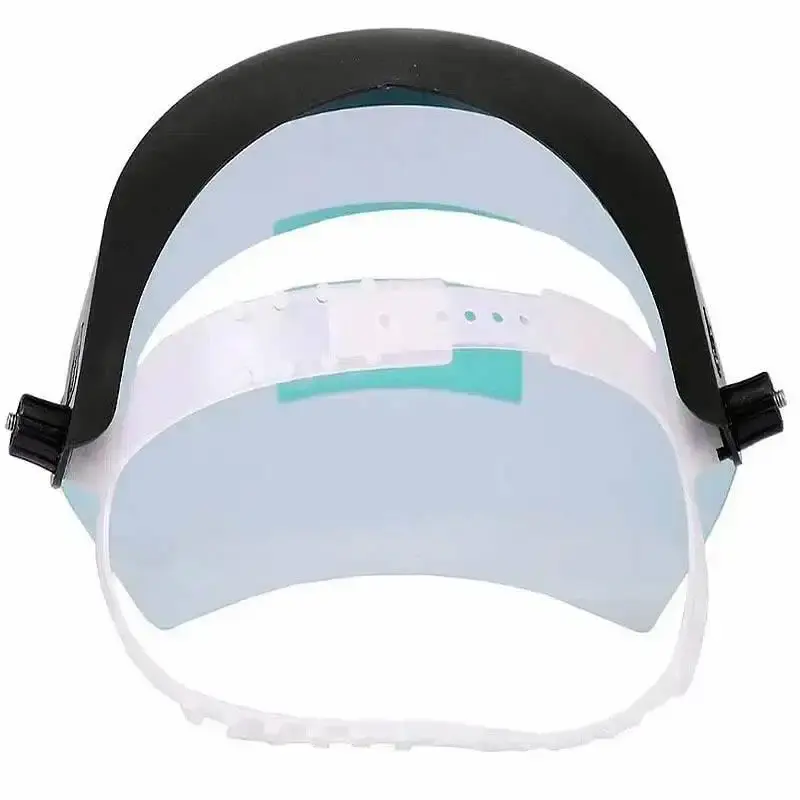 Protetor facial 8 pol incolor sem catraca 010251610 Carbografite — fotografia 3
