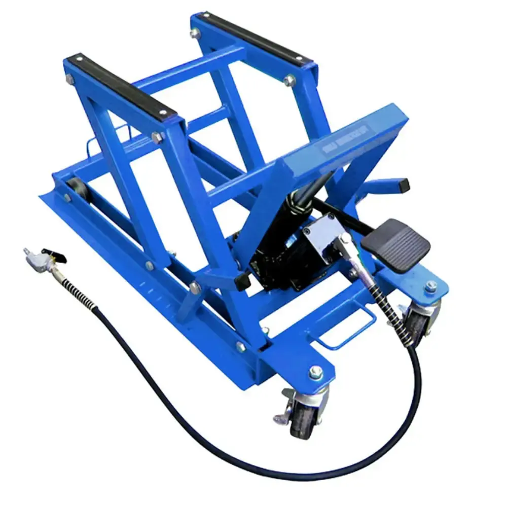 Elevador hidropneumático para motos 680KG 6035 Bremen — fotografia de referência