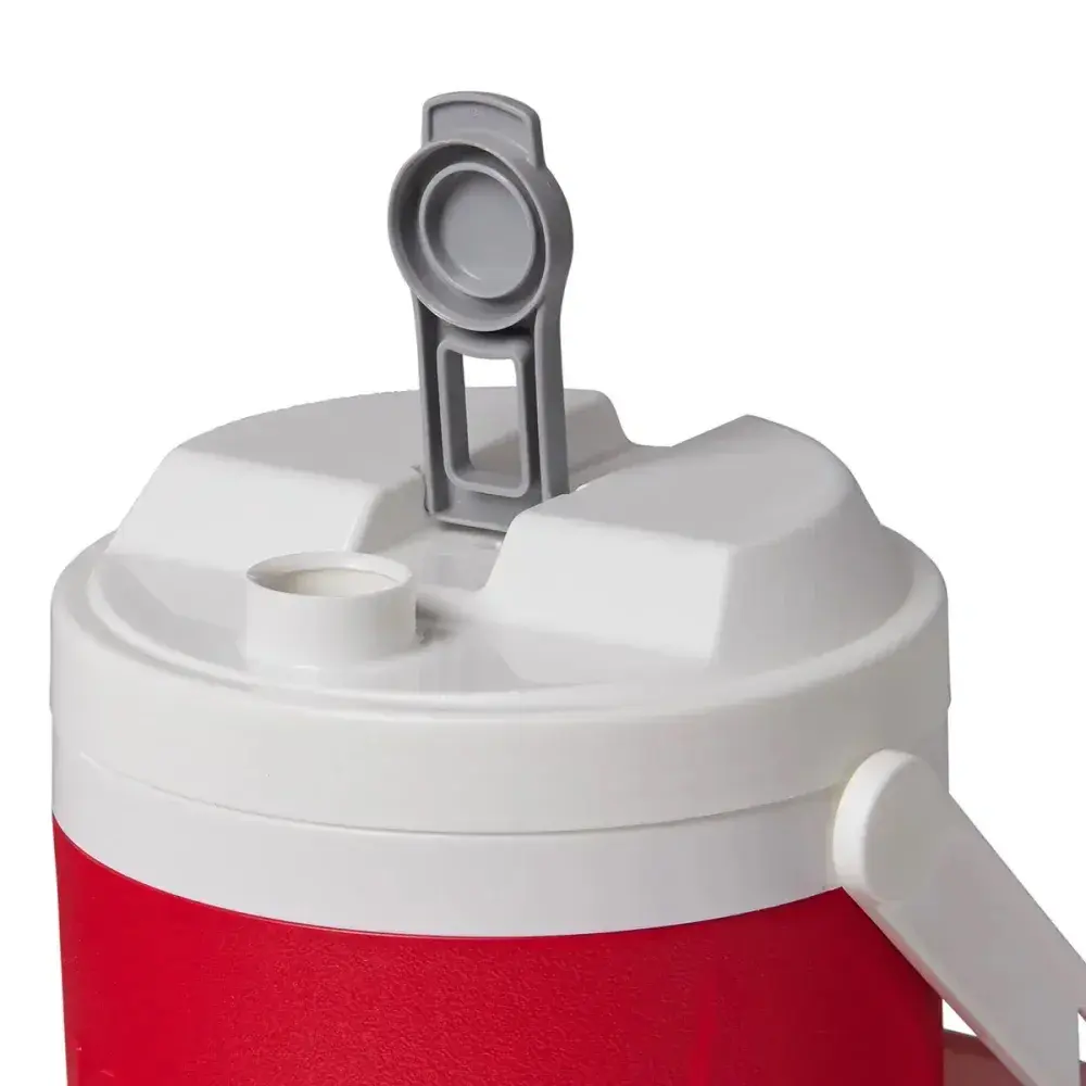 Garrafa térmica laguna 3,8L vermelha com ganchos Igloo — fotografia 6