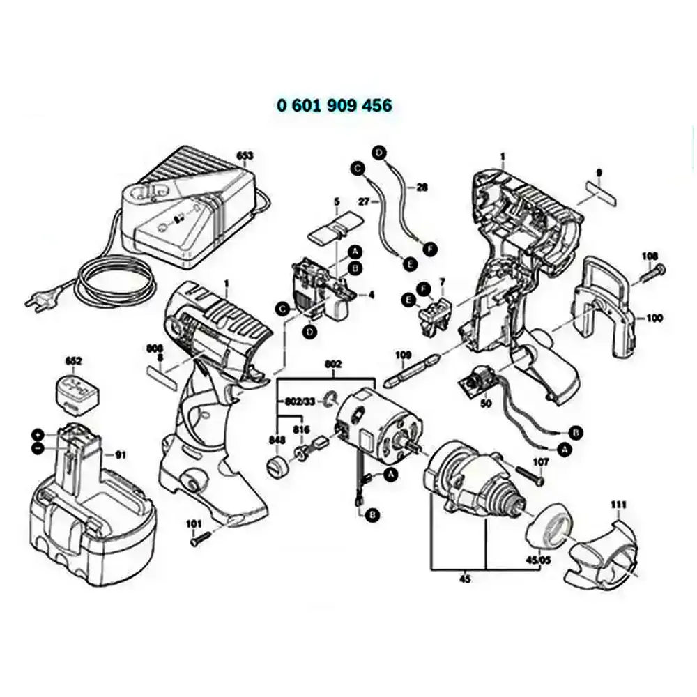 Bateria de 14.4V com 2.6 ah nimh para parafusadeira GDR 14.4 v 2607335685 Bosch — fotografia 5