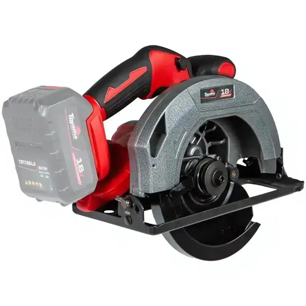 Serra circular a bateria 18V 180 MM 950W sem bateria Toyama — fotografia 4