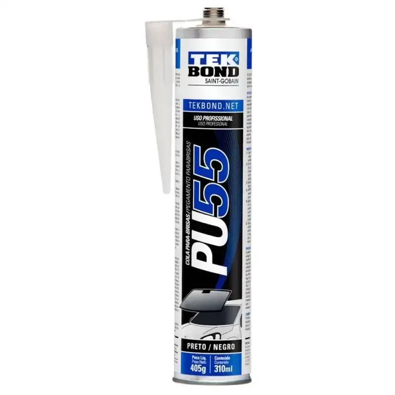 Adesivo automotivo PU55 preto 405 GR 310 ML 20904001000 Tekbond