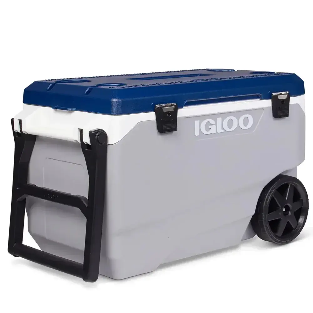 Caixa térmica latitude 85L com rodas Igloo — fotografia 6