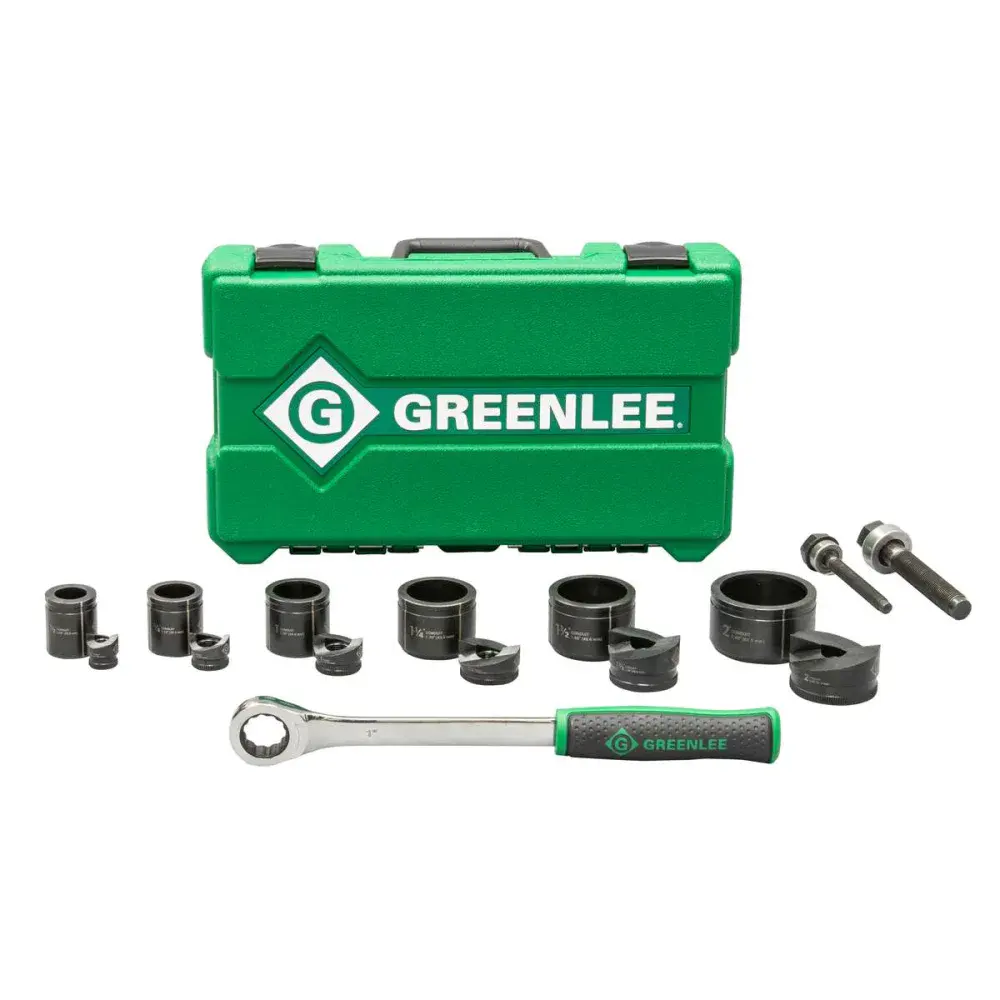 Vazador de chapa manual 7238SB 1/2 a 2 polegadas Greenlee