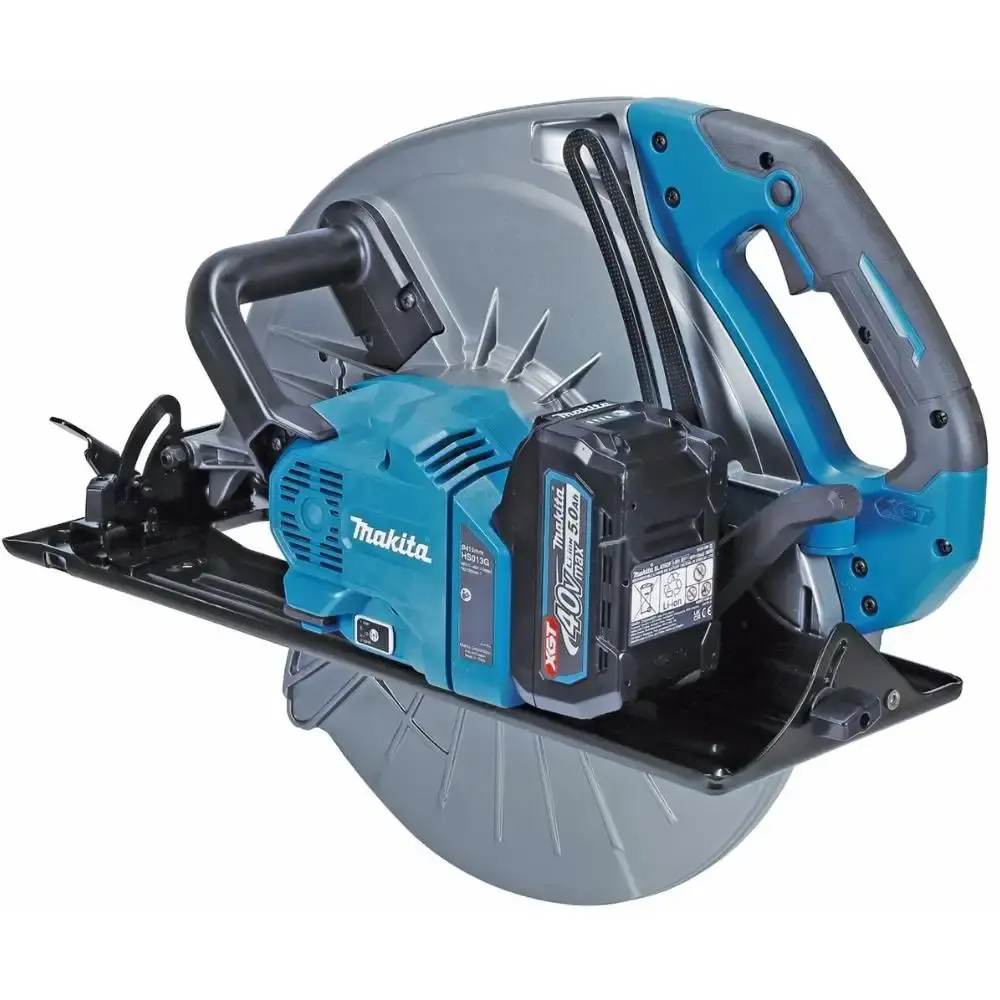 Serra circular 415MM a bateria 40V XGT HS013GZ sem bateria e carregador Makita — fotografia 3