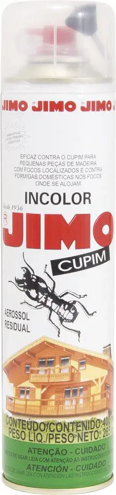 Jimo cupim incolor 400ML aerosol jimo Jimo Quimica