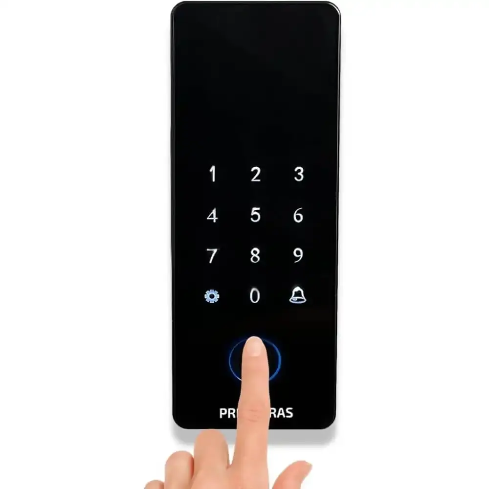 Fechadura digital inteligente athenas biometria/senha Primebras