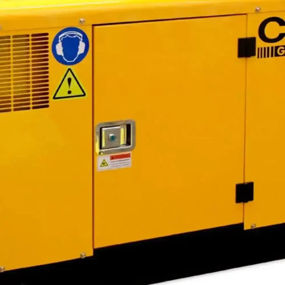 Gerador a diesel 11KVA AVR silencioso partida elétrica CSM — fotografia 4