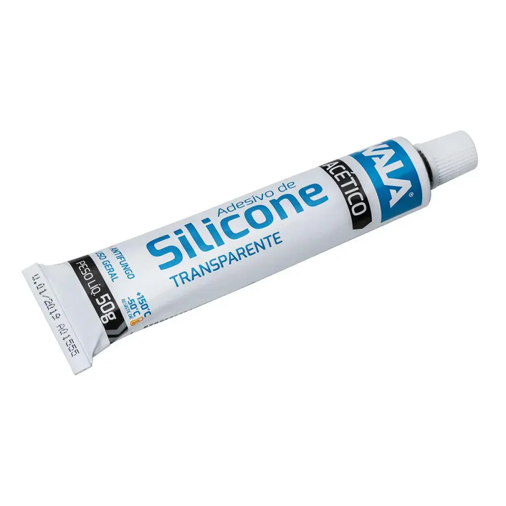 Silicone acético transparente 50G Kala — fotografia de referência