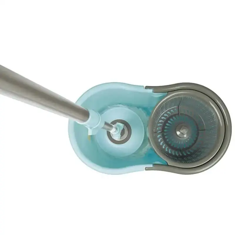 Balde com esfregão mop limpeza prática 8298 Mor — fotografia 5