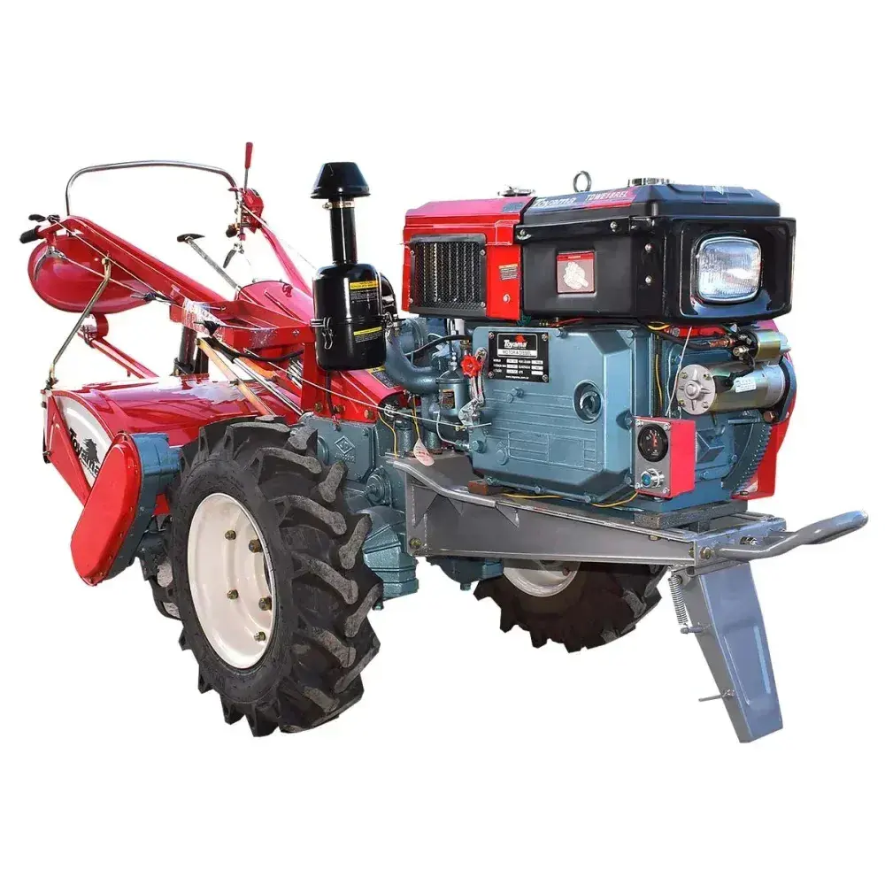 Microtrator à diesel 16,5HP 1 cilíndro TDWT80E Toyama — fotografia 8