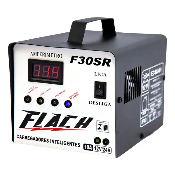 Carregador de baterias F30-12/24 SR - 10 ah - Flach