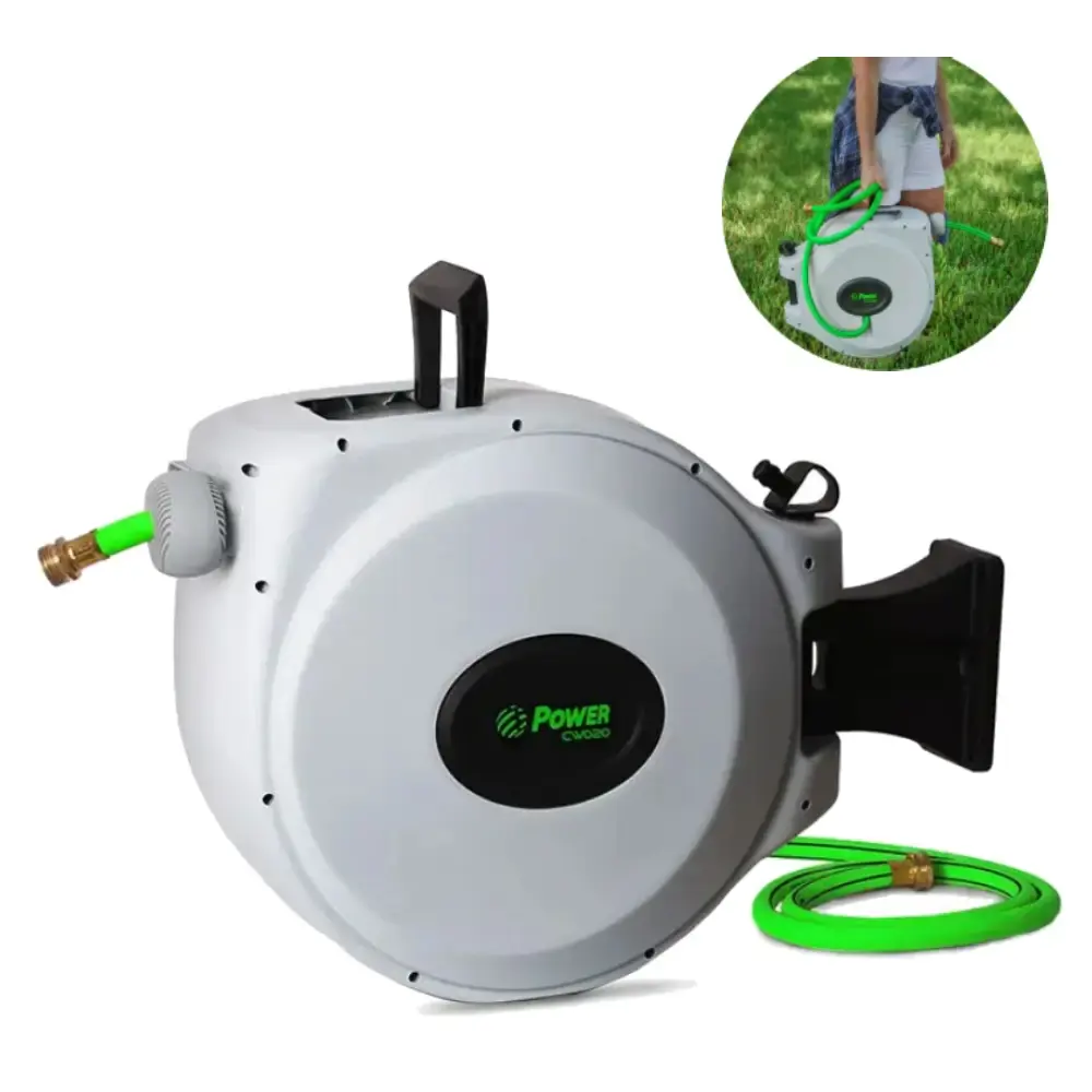 Enrolador com mangueira auto retrátil 20 metros 350PSI CW020 power