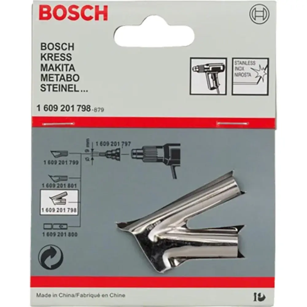 Sapata de solda para pistola de calor 10MM Bosch