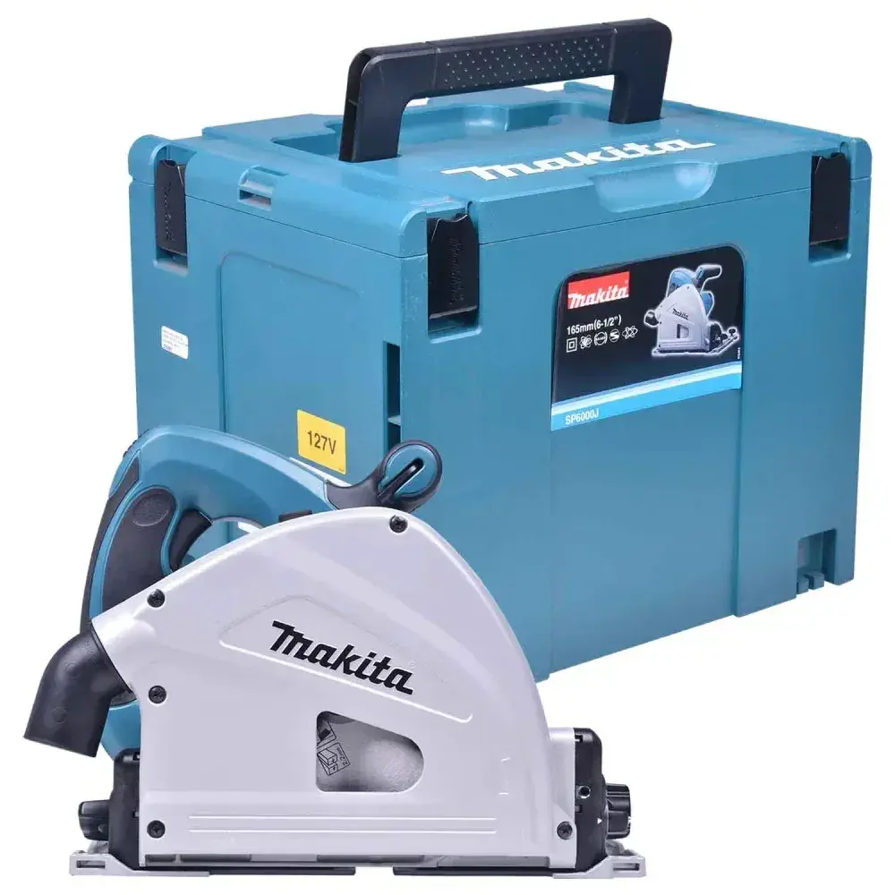 Serra circular de trilho 165MM 1300W SP6000J 127V Makita