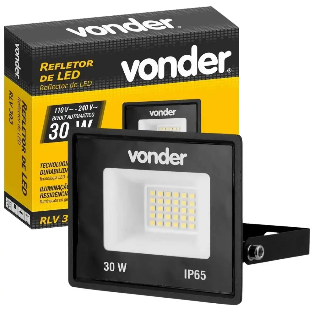 Refletor de LED 30W RLV-303 Vonder — fotografia 3