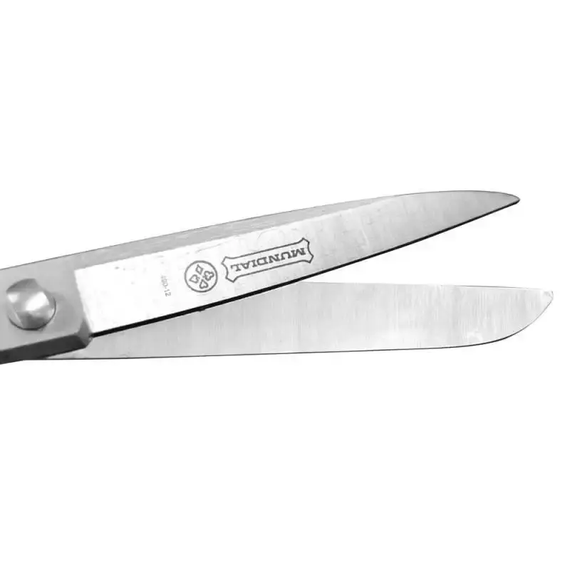 Tesoura forjada para alfaiate 30 CM 490/12 fio liso Mundial — fotografia 3