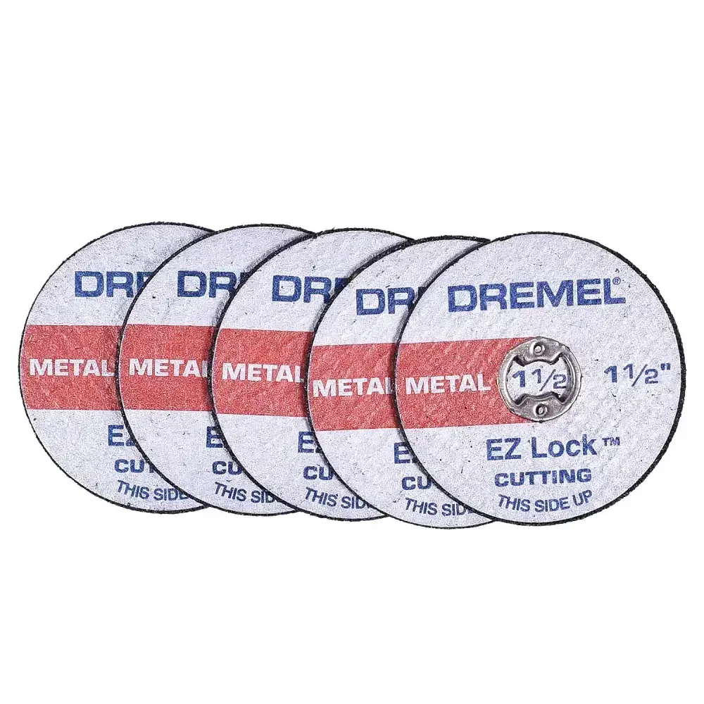 Kit disco para corte de metal 38MM ez lock Dremel - 5 peç — fotografia 6