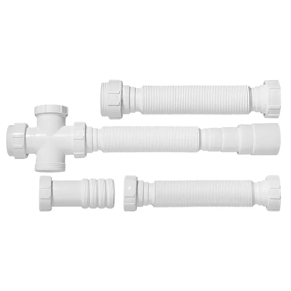 Kit conexão sifão Blukit sanf cuba tripla br