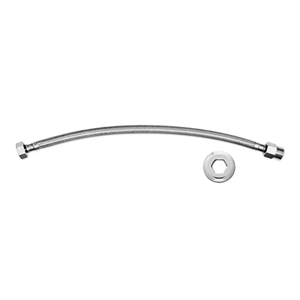 Engate flexível em aço inox 40CM 1/2 Docol