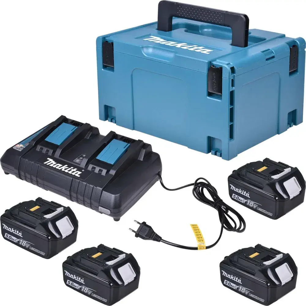 Cortador de grama a bateria 18V DLM380Z 127V Makita — fotografia 9