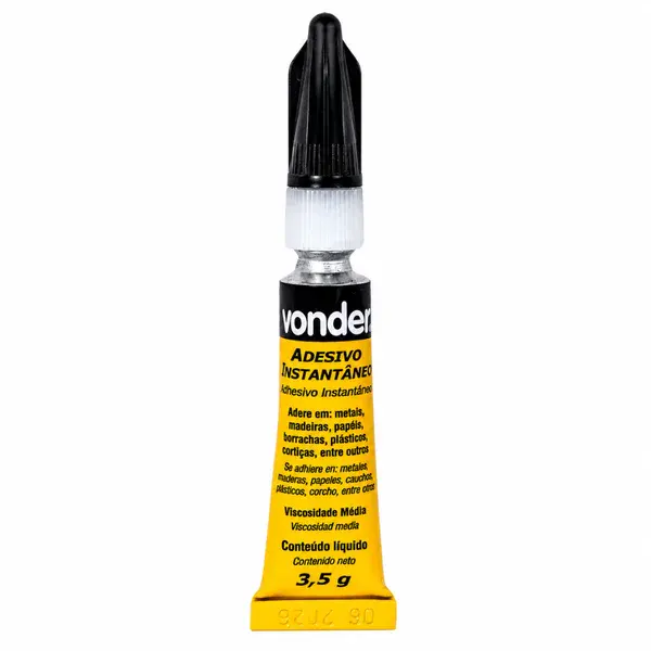 Cola instantânea adesivo 3,5G - Vonder — fotografia de referência