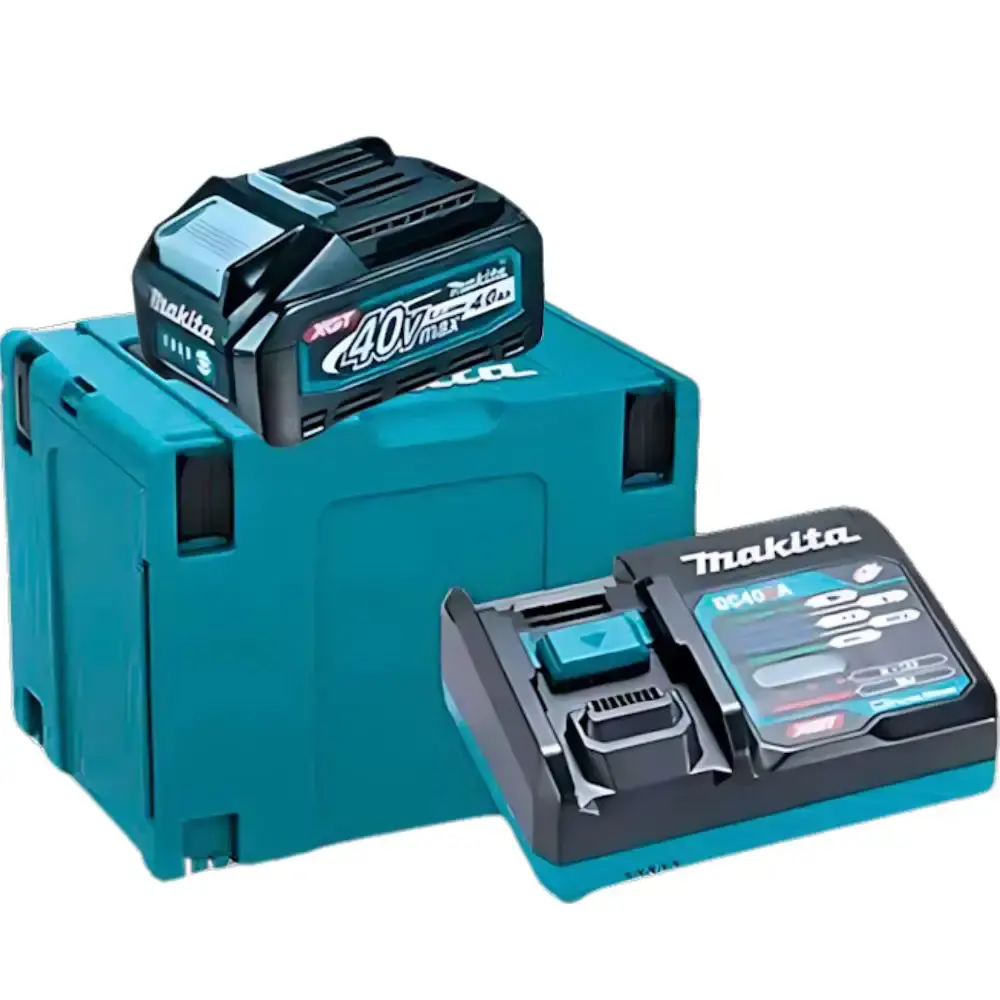 Martelete max perfurador rompedor bateria 40V com 2 baterias e maleta HR001GM201 Makita 220 V — fotografia 3