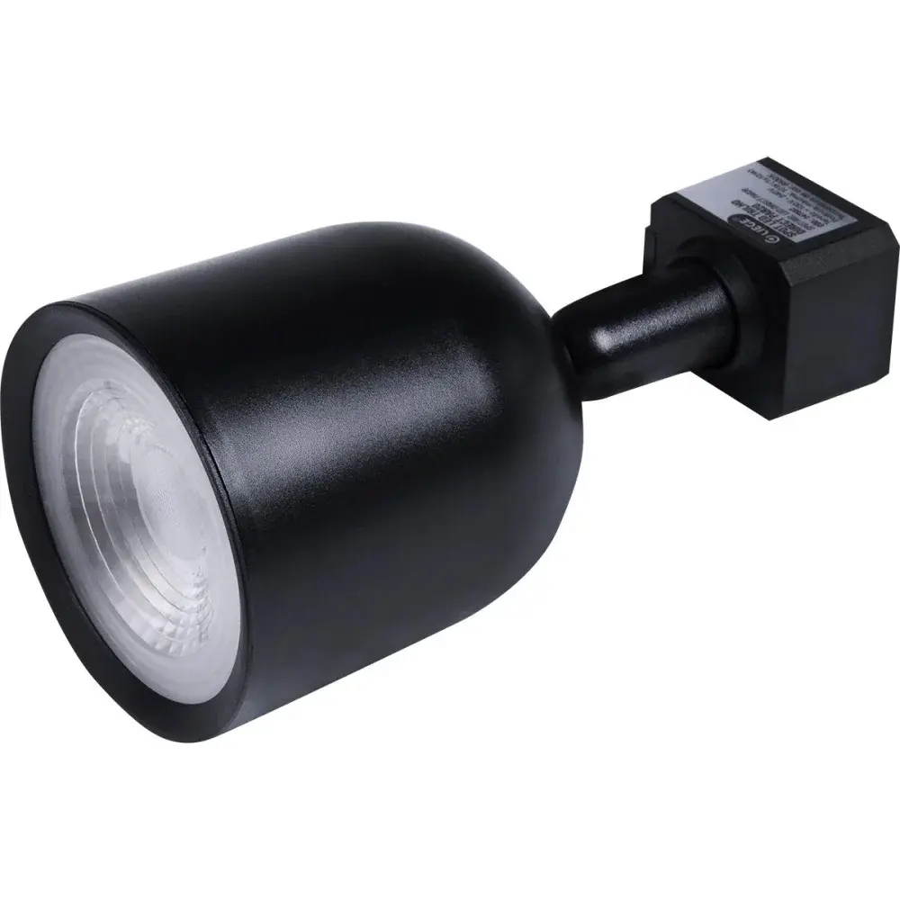 Spot led para trilho 6W 3000K 450LM bivolt preto Liege — fotografia 3