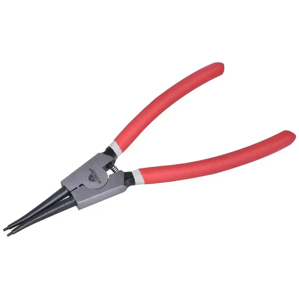 Alicate para anel bico reto externo 7” 20842 Worker — fotografia 6