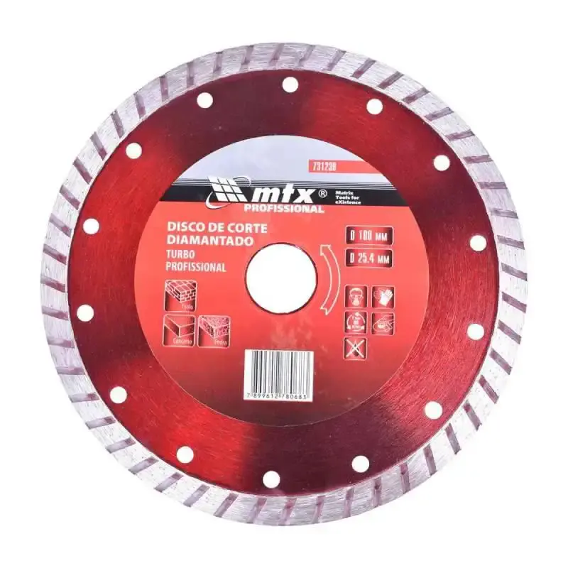 Disco Diamantado 7 POL x 180 MM para Cerâmica MTX — fotografia de referência