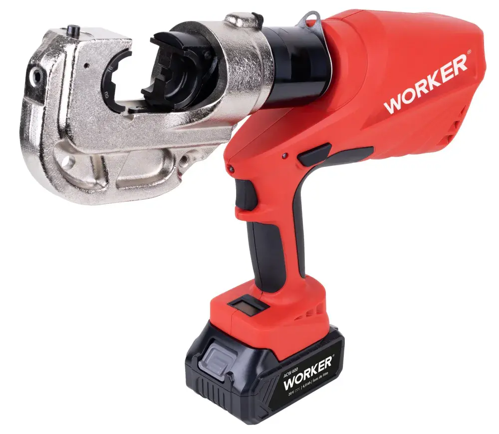 Alicate crimpador hidráulico ACW400 20V Worker
