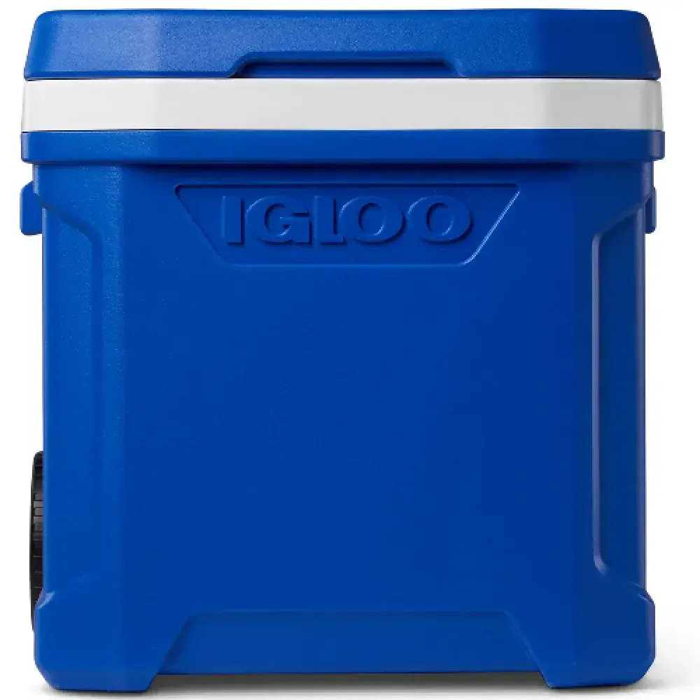 Caixa térmica profile ii 60 roller 56L azul Igloo — fotografia 4