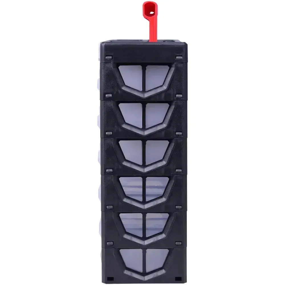 Organizador plástico 17 gavetas 31,5X14X38,5CM Worker — fotografia 10