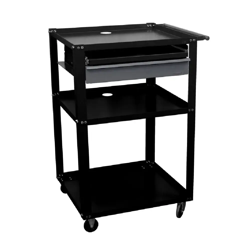 Rack aberto com 1 gaveta para computador 91016 Presto