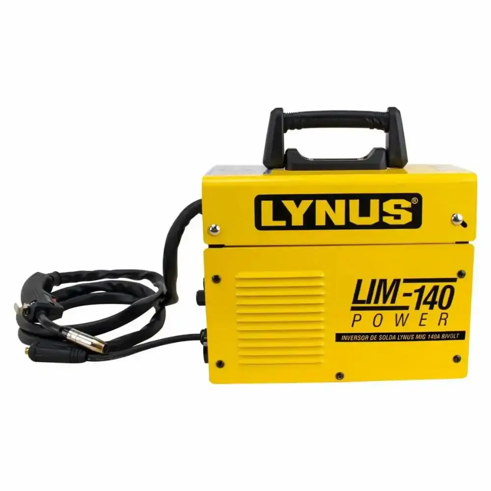 Solda inversora multiprocesso TIG MIG eletrodo 140A LIM-140 power bivolt Lynus bivolt — fotografia de referência