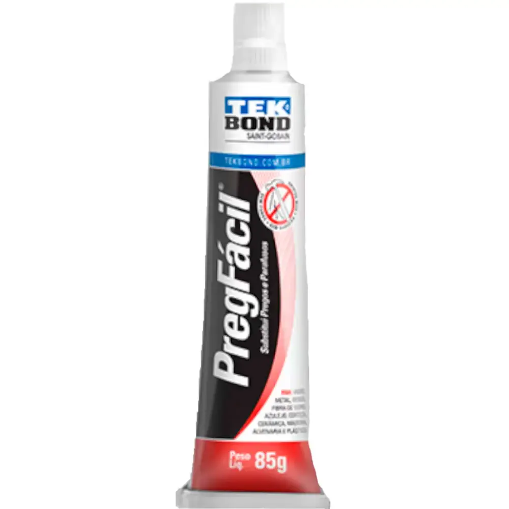 Cola adesiva prega fácil multiuso 85G 22201007400 Tekbond — fotografia 4