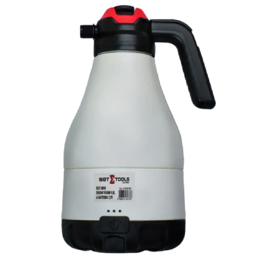 Pulverizador snow foam 1,8L bateria 7,2V STG-8610 STG SGT — fotografia de referência
