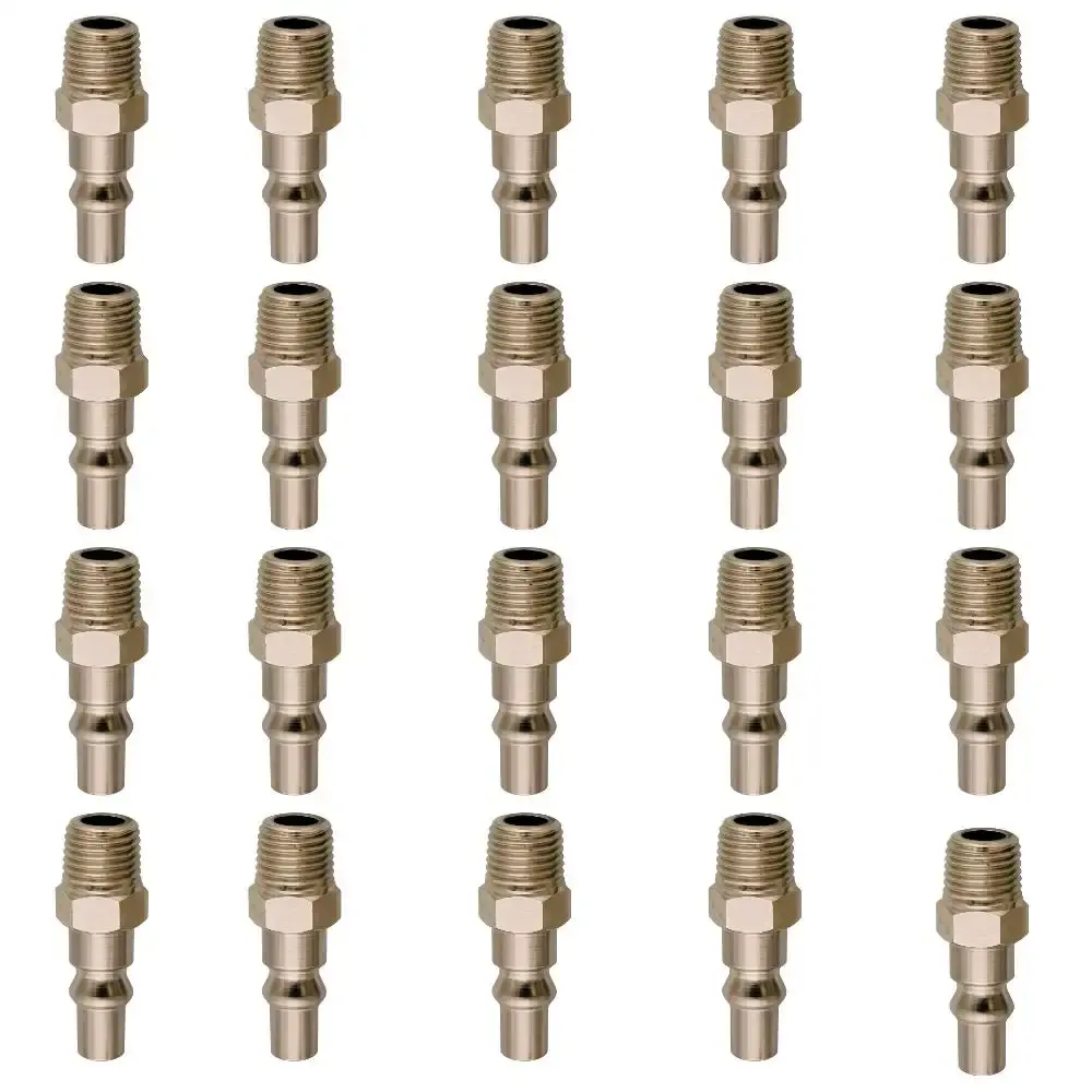 Espigão engate macho 1/4POL com 20 unidades Bremen — fotografia de referência