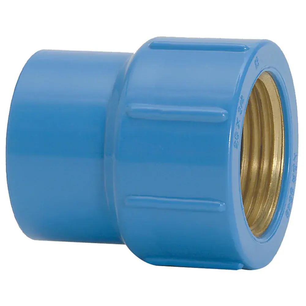 Luva soldável 25MM x 1/2 com bucha de latão Amanco